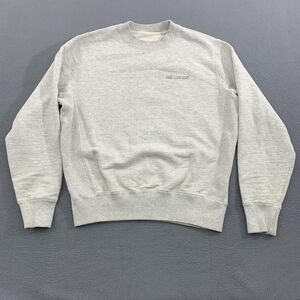 Aime Leon Dore Sweater Mens Small Crewneck Pullover Minimal Embroidered
